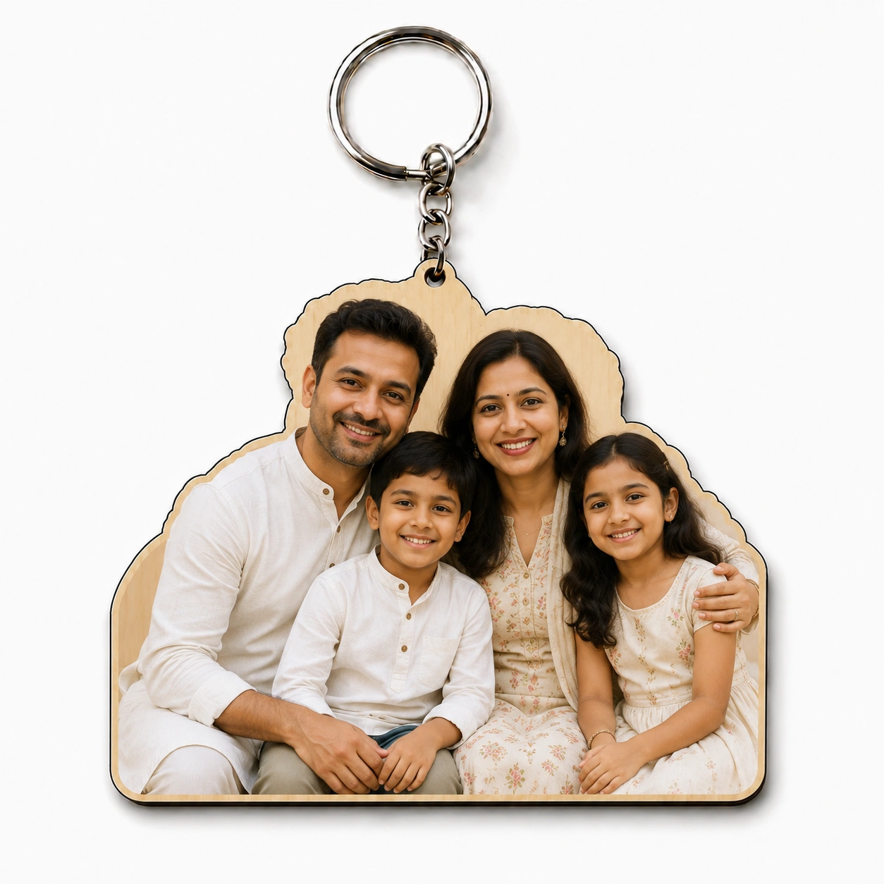 Family Photo keychain